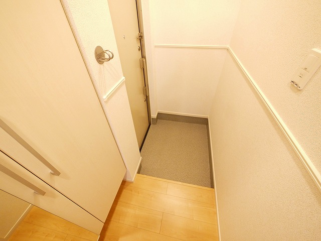 玄関　ゆったりとした玄関です