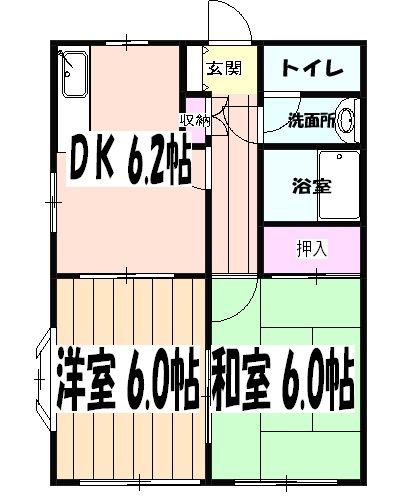 アイン・ピークスの間取り写真