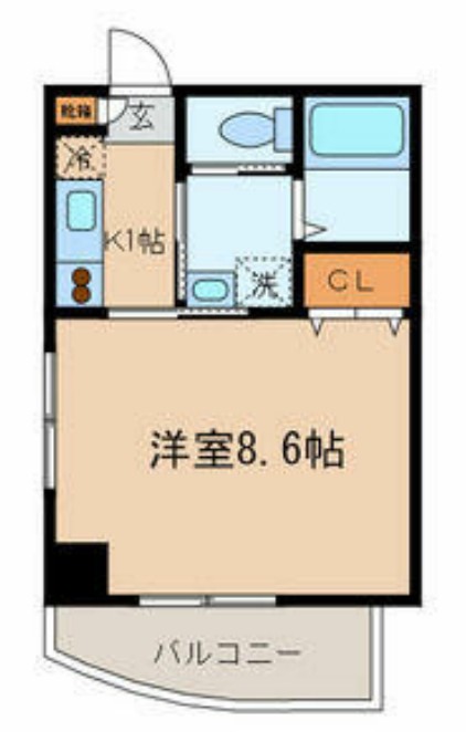 藤月マンションの間取り写真