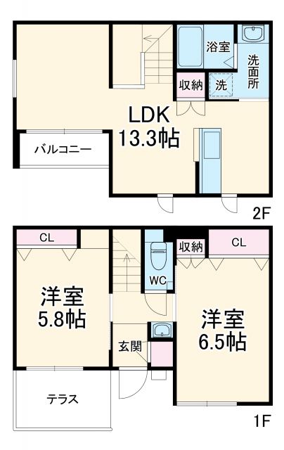 CASA MICHIの間取り写真