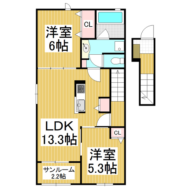 Antaresの間取り写真