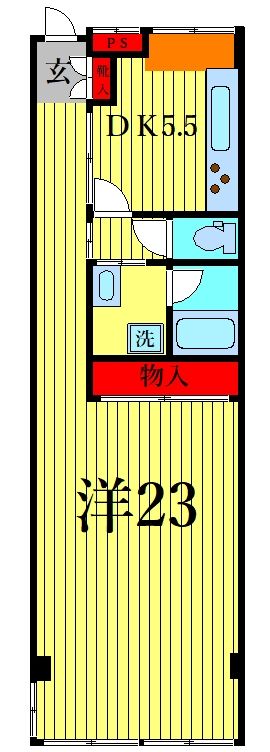 東葛西ビルの間取り写真