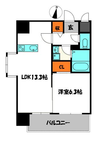 レクシア大日の間取り写真