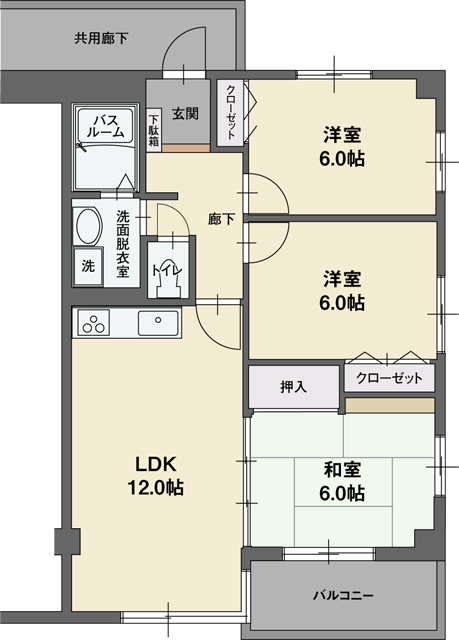 ＫＯ-ＵＮの間取り