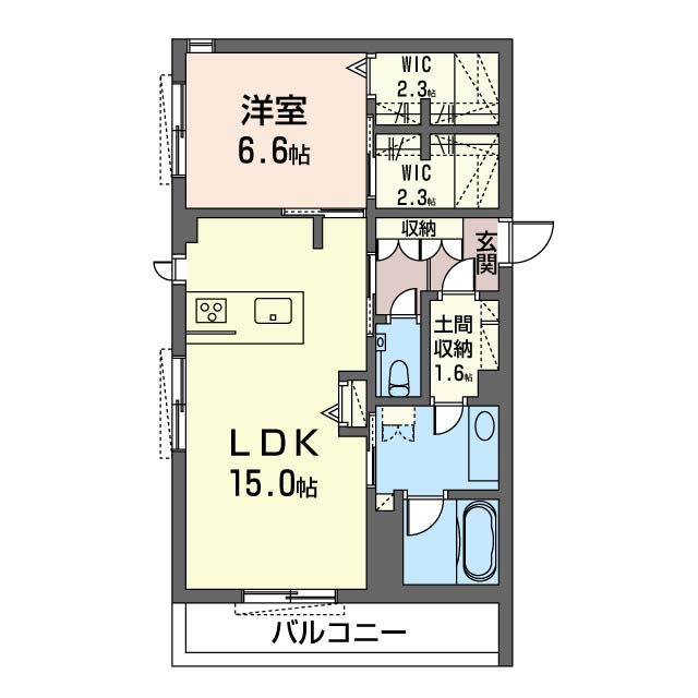 Wa・rauの間取り