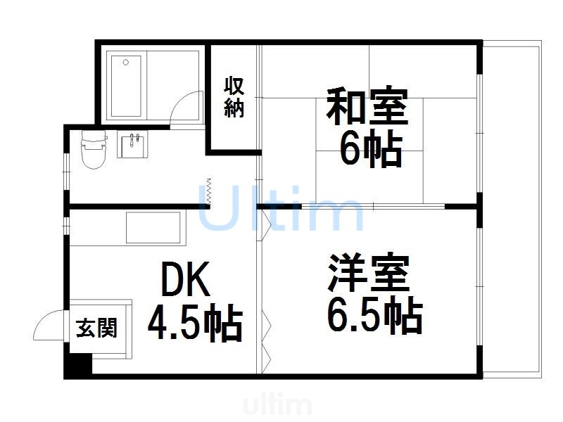 レジデンス・オザックの間取り