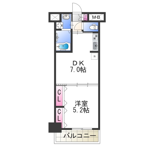 パークナードフィットなかもずの間取り