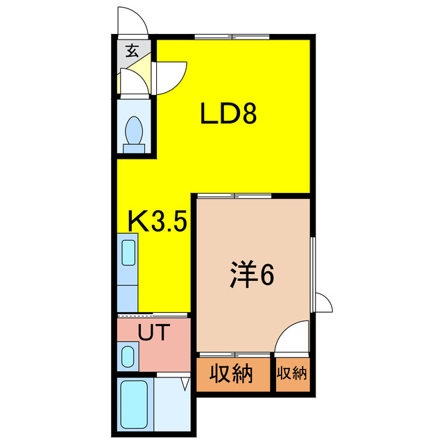 タピオラの間取り