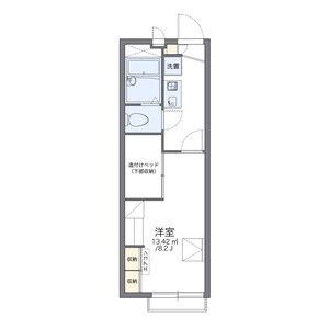 瀬戸市大坂町のアパートの間取り