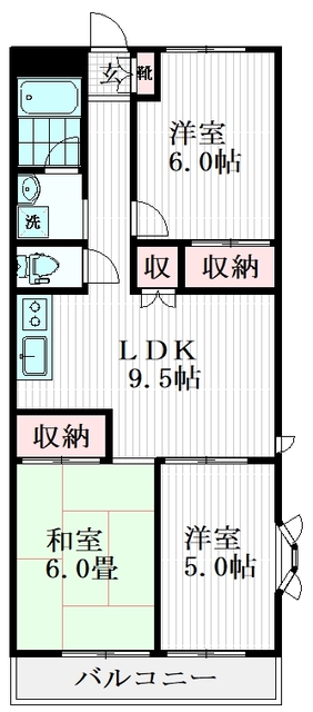 アイケービルの間取り