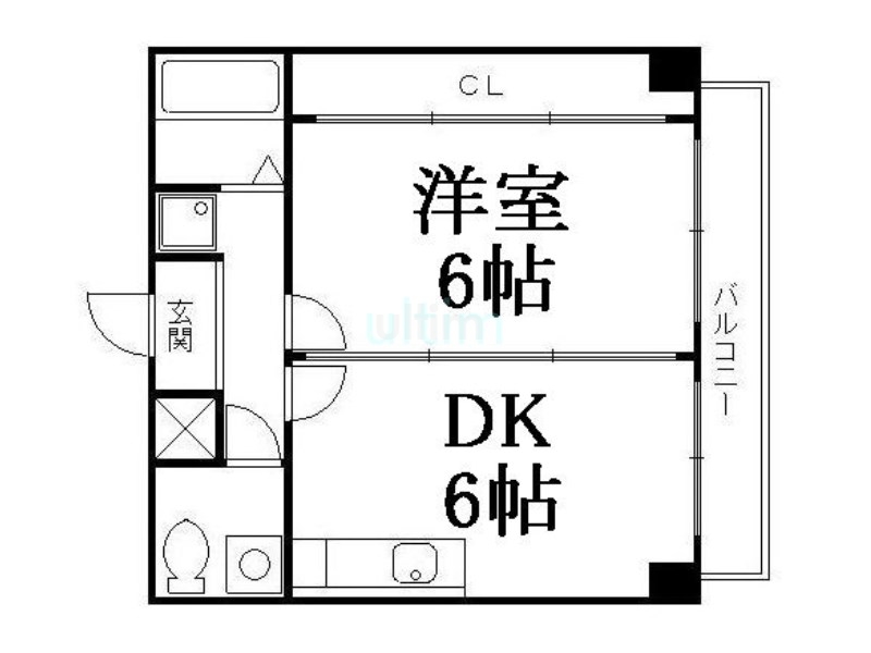 シャンバーグ東山の間取り