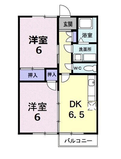 エル安井の間取り