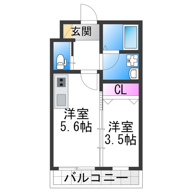 テラ我孫子前の間取り