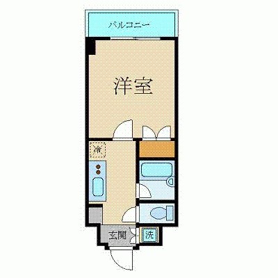 プレール東神田の間取り
