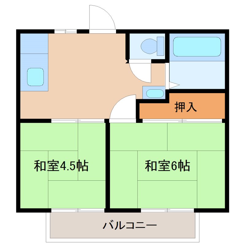 鈴屋ハイツIの間取り