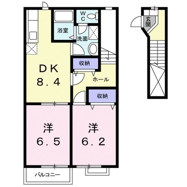 マジェスティックスの間取り