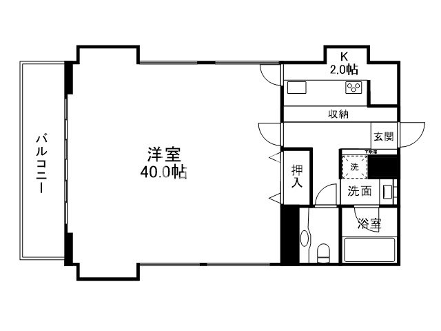 リベルタス御池の間取り