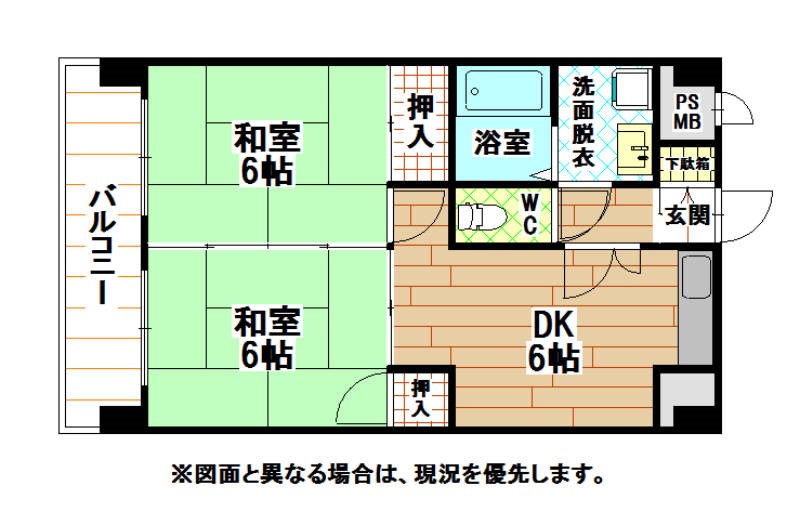 クレベールピアの間取り