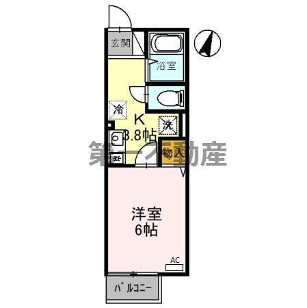 プレミールコート C棟の間取り