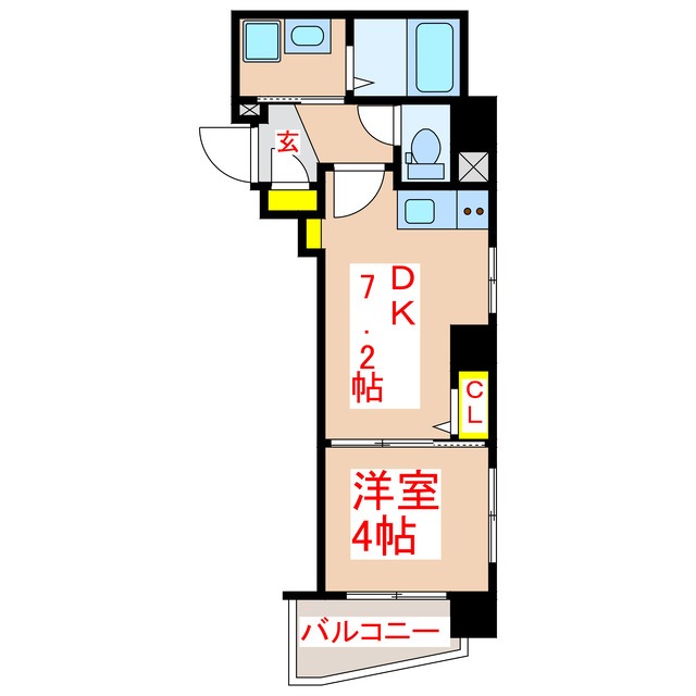 Ｍｏｄｅｎａ甲突の間取り