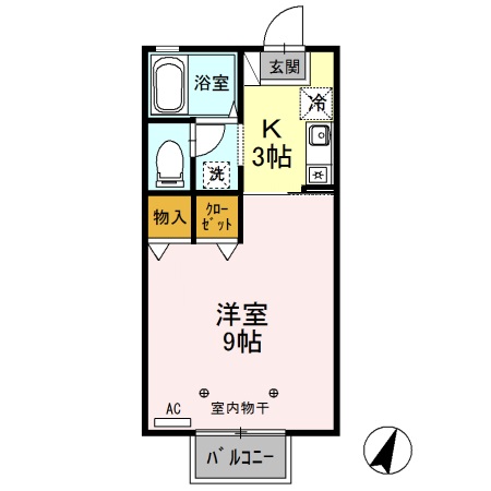 Ｈ・Ｉハウスの間取り