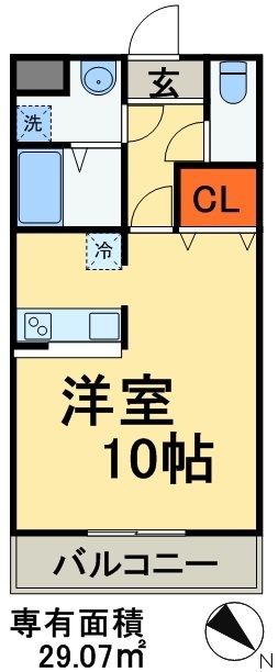 金太郎ヒルズ２７の間取り