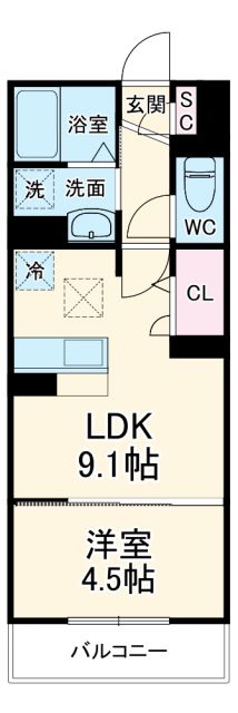 【グランツタウンの間取り】