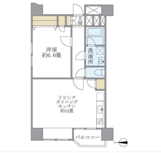 TS大森ハイムの間取り