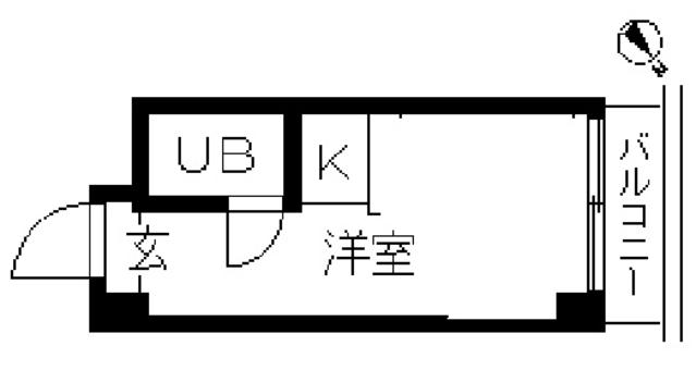 横浜市西区平沼のマンションの間取り