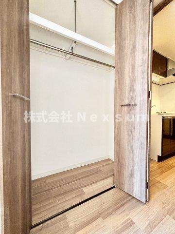 収納　収納のためのスペースです