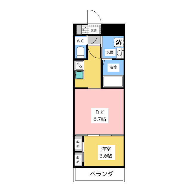 ｍｅＬｉＶ　三好ヶ丘の間取り