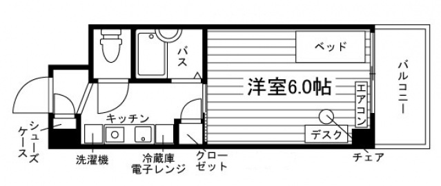 ペペルモコ シュッドの間取り