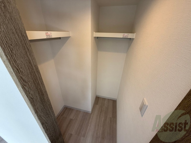 収納　収納もバッチリあるのでお部屋が片付きますよ！