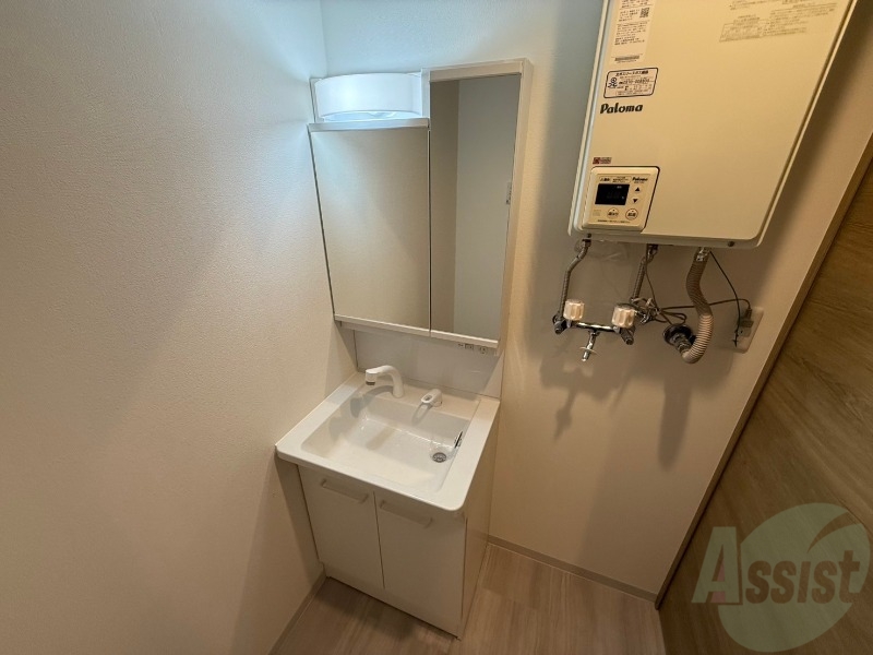 洗面設備　シャンプードレッサーで身支度もラクラクです！