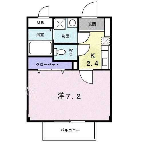 薫風館の間取り