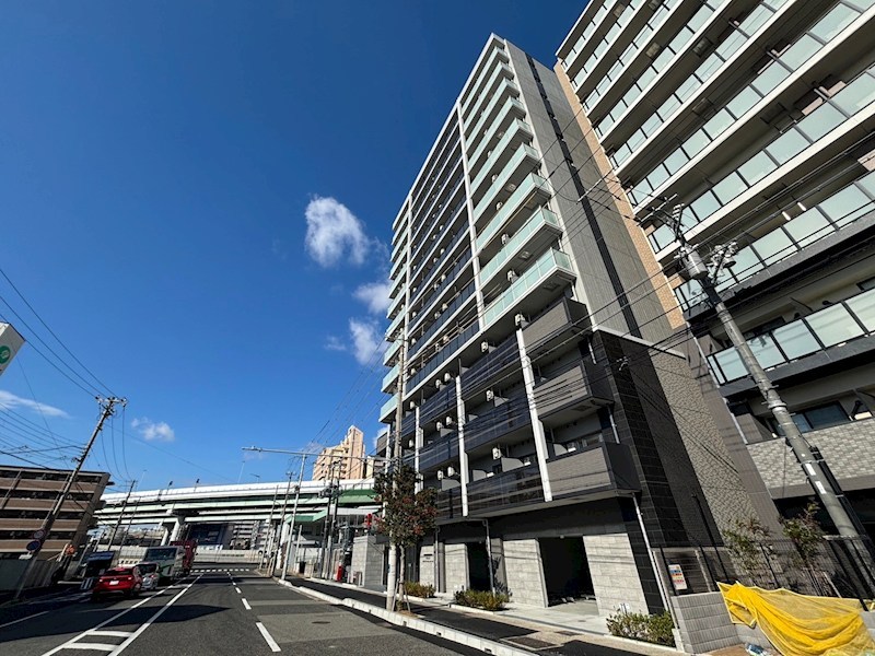 神戸市兵庫区松原通のマンションの建物外観