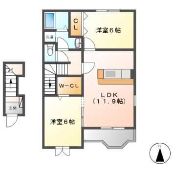 ベルシュプール　Ｃ棟の間取り