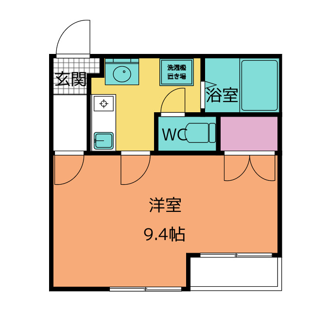 クレバービューの間取り