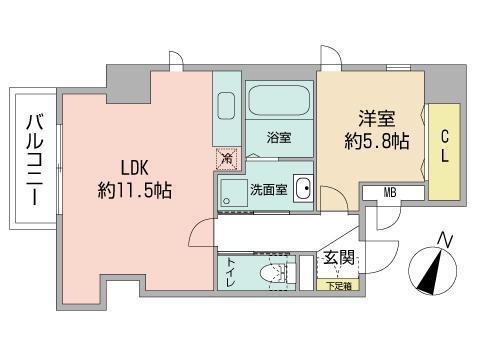 コンドー円山KIRARIの間取り