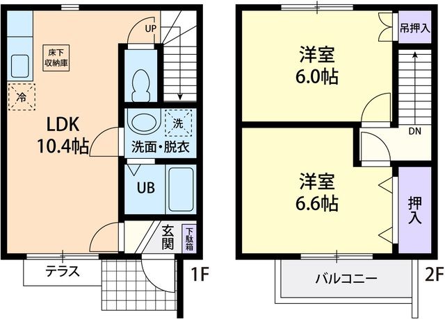 ハナミズキの間取り