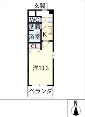 マ　メゾン２４の間取り