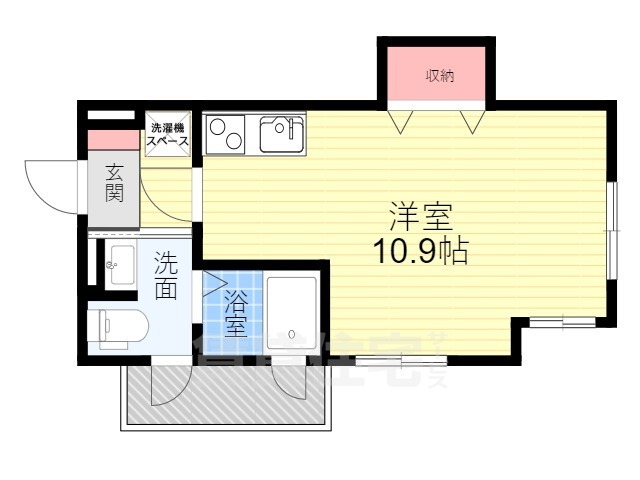 ディア宝塚南口の間取り