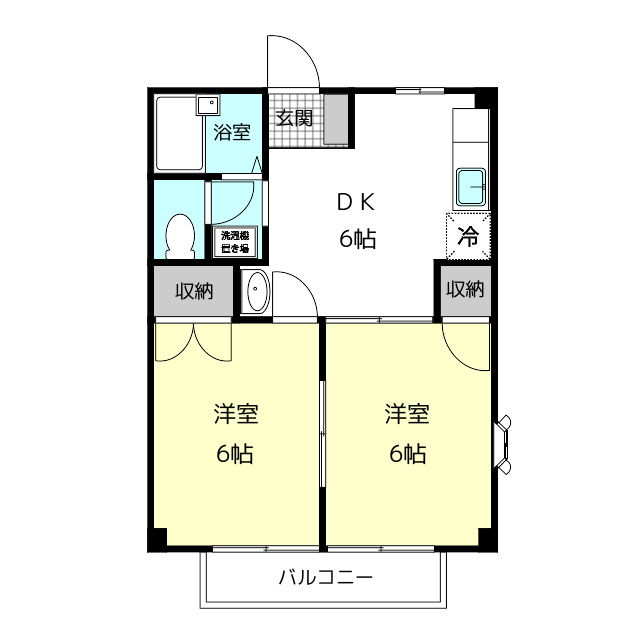 プランタン　Iの間取り