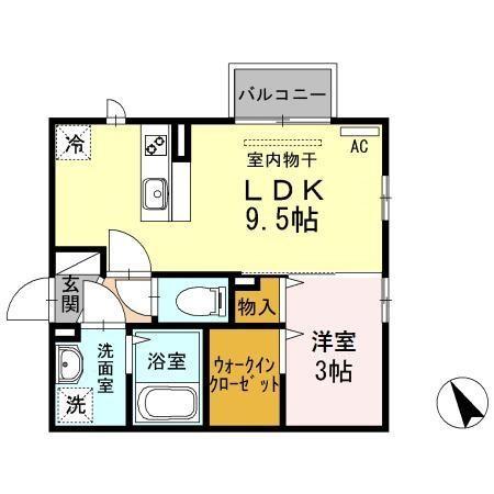 カレンデュラの間取り