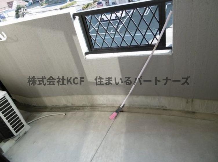 バルコニー　落ち着いた時間を過ごせるバルコニーです