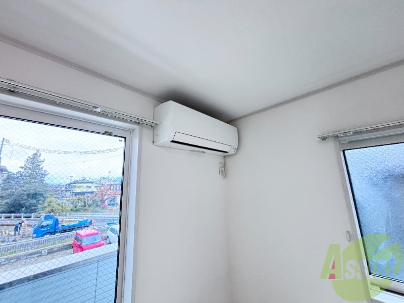 その他設備　エアコンが設置されているので各季節を快適に過ごせそうですね。