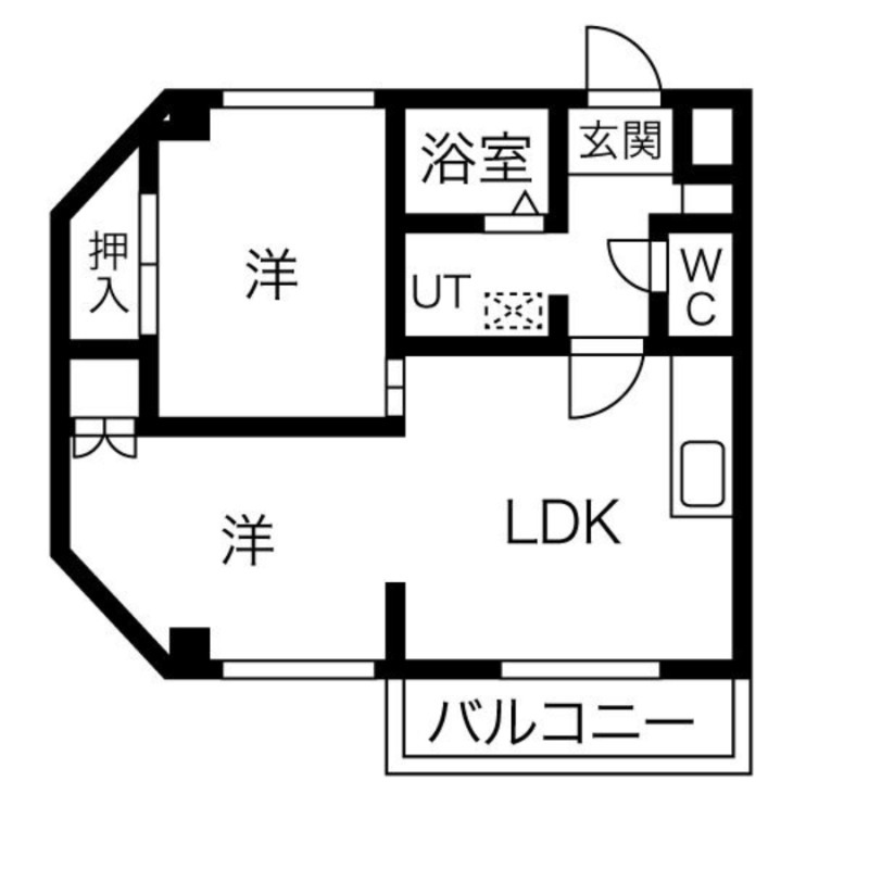 21タイガーズマンションの間取り