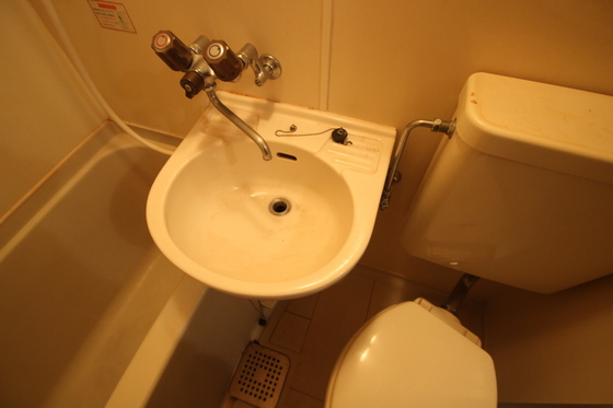 洗面設備　※別号室の写真です