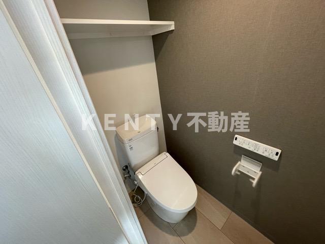 トイレ　ゆったりとした空間のトイレです