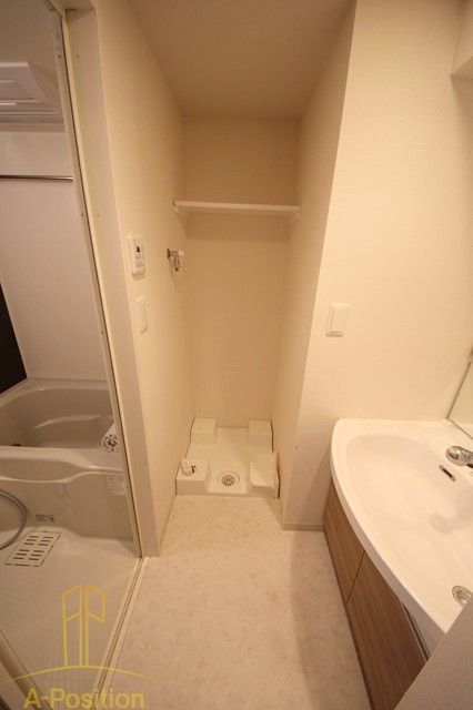 洗面設備　プレサンス野田阪神駅前ザ・プレミアム